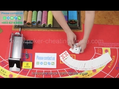 Baccarat dealer shoe with remote control