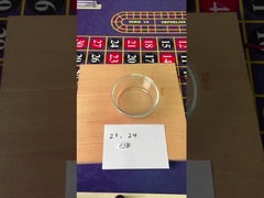 Transparent Magic 6 Sided Dice Gambling Custom Loaded Dice Regular Size