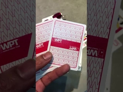 Cheating Edge Marking Cards Contact Lenses to See Through Poker Cards