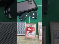 Master Poker Games with Invisible Ink Glasses for Marked Card Detection