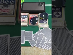 9mm Invisible Ink Contact Lenses For Cheating Playing Cards Purple