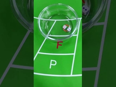 Gambling Talking Dice Cheating Device Colorful Bluetooth Cheating Device