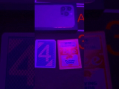 Copag 1546 100% Plastic Professional Infrared Cheat Cards Blue / Red Deck Set