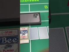 Copag 1546 100% Plastic Professional Infrared Cheat Cards Blue / Red Deck Set