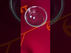 Transparent Magic 6 Sided Dice Gambling Custom Loaded Dice Regular Size