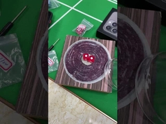 White Plastic Dice Cheating Device Electronic Automatic Dice Cup With Mercury