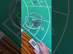 Induction Dice Cheating Device Plastic 16mm D6 Dice With Wireless Vibrator