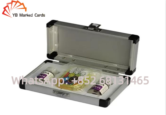 8.6mm Gray Eye Contact Lenses HEMA IR Marked Poker Cards Contact Lenses