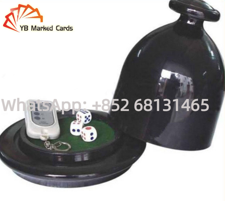 Induction Dice Cheating Device Plastic 16mm D6 Dice With Wireless Vibrator