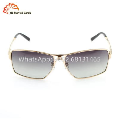 IR Marked Cards Sunglasses Metal 50mm Marked Playing Cards Glasses