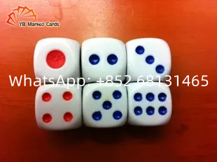 Red Mercury Dice Cheating Device Plastic Gambling Games Dice