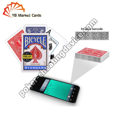 Bicycle Barcode Marked Cards For Poker Caculator
