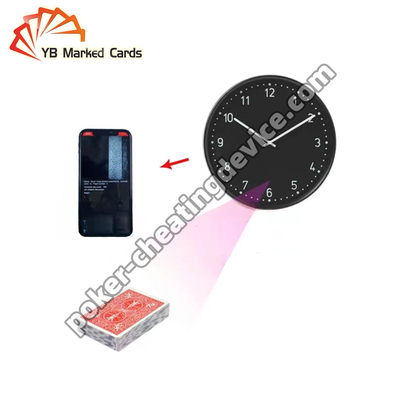 Stealthy Clock Long Distance Camera For Poker Gambling Cheating