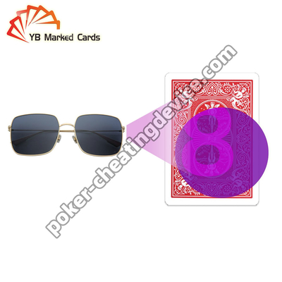 Ultra Clear Invisible Ink Glasses To Detect Marked Playing Cards
