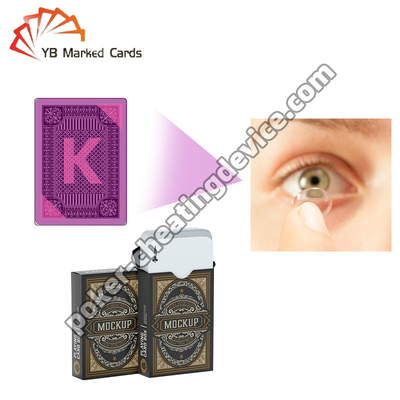 Enhance Your Poker Game with IR Contact Lenses to See Through Playing Cards