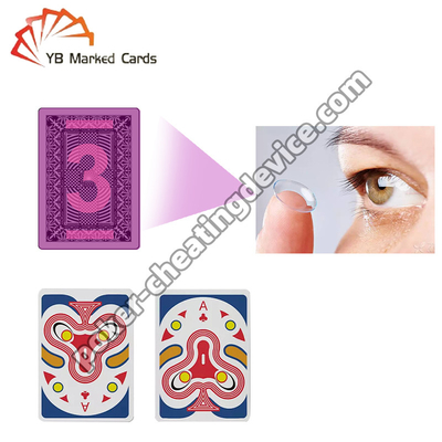 Premium X Ray Playing Cards Contact Lenses to See Through Poker Cards