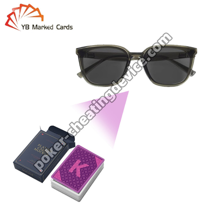 Master Poker Games With Marked Poker Cards Glasses For Marking Detection
