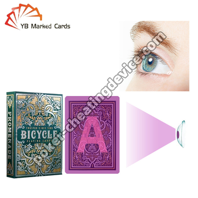 Bicycle Invisible Ink Marking Cards For Cheating Cards Contact Lens