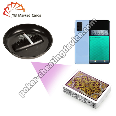 Ashtray Playing Card Scanner Discreet Solution For Real-Time Poker Analysis