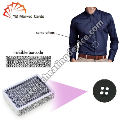 Button Playing Cards Scanning Device Discreet And Efficient Card Scanning Solution