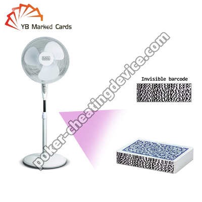 Floor Fan Scanning Device For Discreet Playing Card Scanning In Casinos