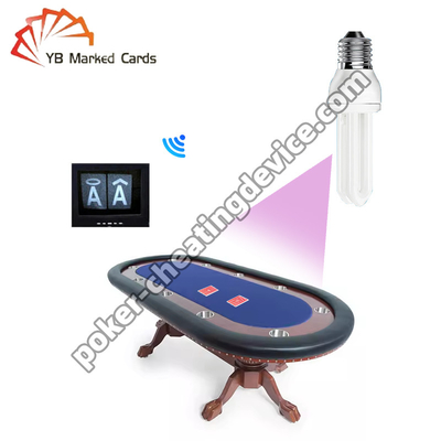 Daylight Lamp Hidden Wireless Scanner Camera For Discreet Poker Card Scanning