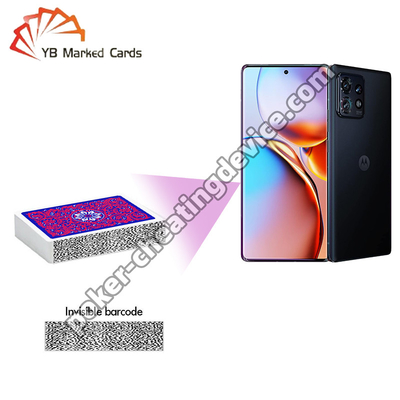 CVK 400 Motorola Edge+ Phone Poker Analyzer For Marked Barcode Playing Cards