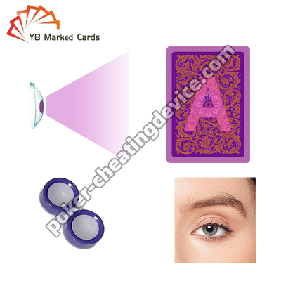 Discreet Infrared Contact Lenses For Poker Ultimate Cheating Tool