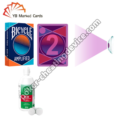 Discreet Infrared Contact Lenses For Poker Dominate Live Games With Precision