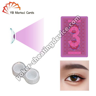 Infrared Contact Lenses For Texas Hold'Em Poker Advanced Cheating Tools