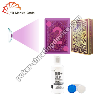 Infrared Contact Lenses For Texas Hold'Em Poker Ultimate Cheat Tool