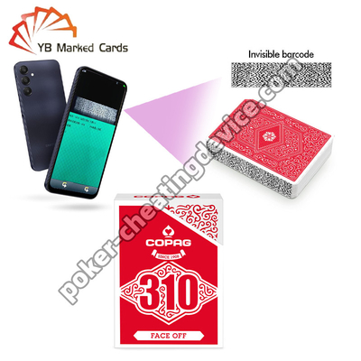 Copag 310 Premium Barcode Marked Cards Single Deck Red