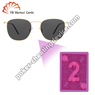 Marked Card Detector Glasses for Poker Discreet Black Frame Optical Grade Secure Advantage Precision Engineered for Unrivaled Card Detection