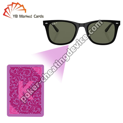Combination Of Lens And Multi-Filter Design For Detecting Invisible Ink Markings Marked Cards Glasses