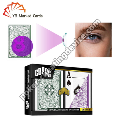 Copag Legacy Series Marking Playing Cards Green / Purple Deck Set