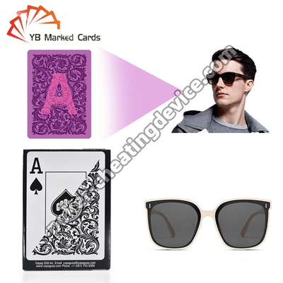 Copag Elite Luminous Ink Cards Black Single Deck For Marked Cards Glasses
