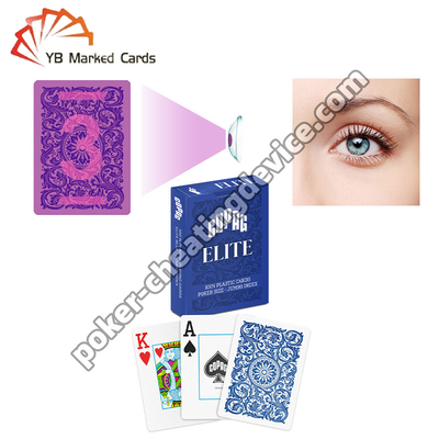 Copag Elite Hidden IR Marked Cards Blue Single Deck