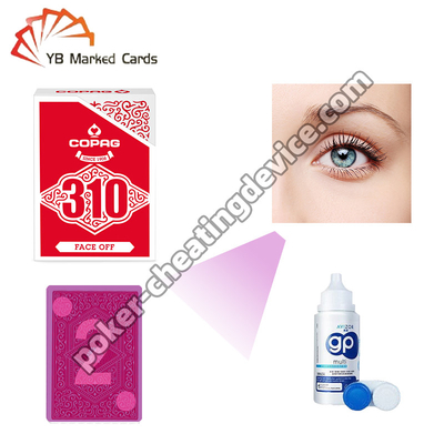 Copag 310 Private Game Infrared Decks Red For Infrared Contact Lenses