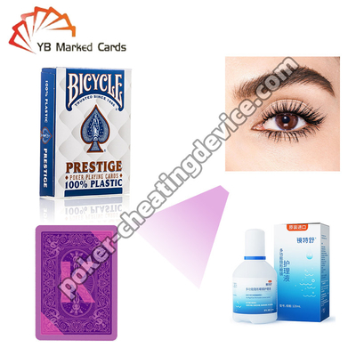 BICYCLE F44100 Prestige 100% Plastic Invisible Infrared Marked Cards