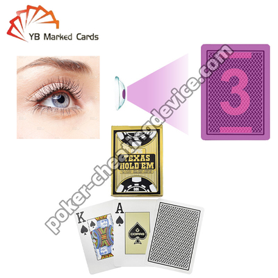 Copag Texas Hold'Em Secret Marked Poker Cards Single Deck Black