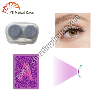 Infrared Poker Contact Lenses See Hidden Marked Cards Undetected