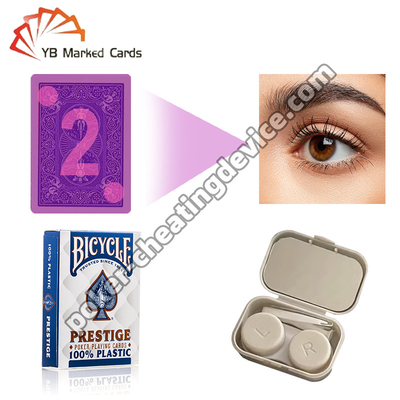 X Ray Playing Cards Contact Lenses Detect Infrared Marked Cards Instantly