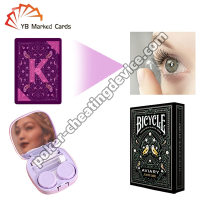 UV Light Contact Lenses For Invisible Ink Cards Cheat Poker Like A Pro