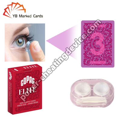 Luminous Ink Contact Lenses Invisible Detection For Poker Pros