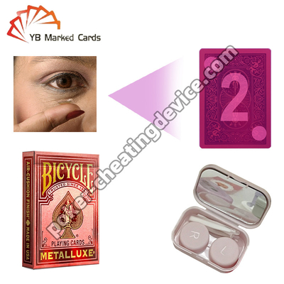 Cheating Playing Cards Contact Lens For Marking Playing Cards