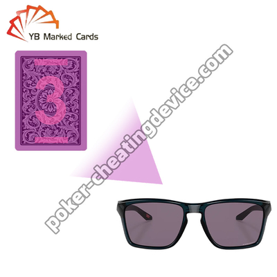 Lightweight Dominate The Poker Table With Marked Poker Cards Glasses