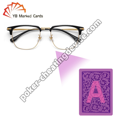 Playing Card Glasses  See Luminous Marked Cards Instantly