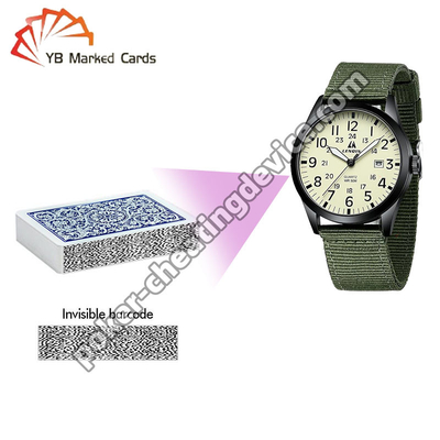 Watch Poker Card Camera Ultimate Poker Scanner For Invisible Cheating