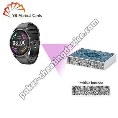 Smart Watch Playing Cards Scanning Device For Poker Analyzer System
