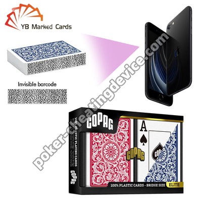 Copag Elite Marking Playing Cards Jumbo Index Black Single Deck